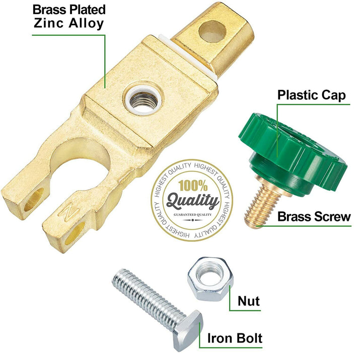 Car Battery Switch Isolator Terminal Quick Cut-off Disconnect Master Shut Kill