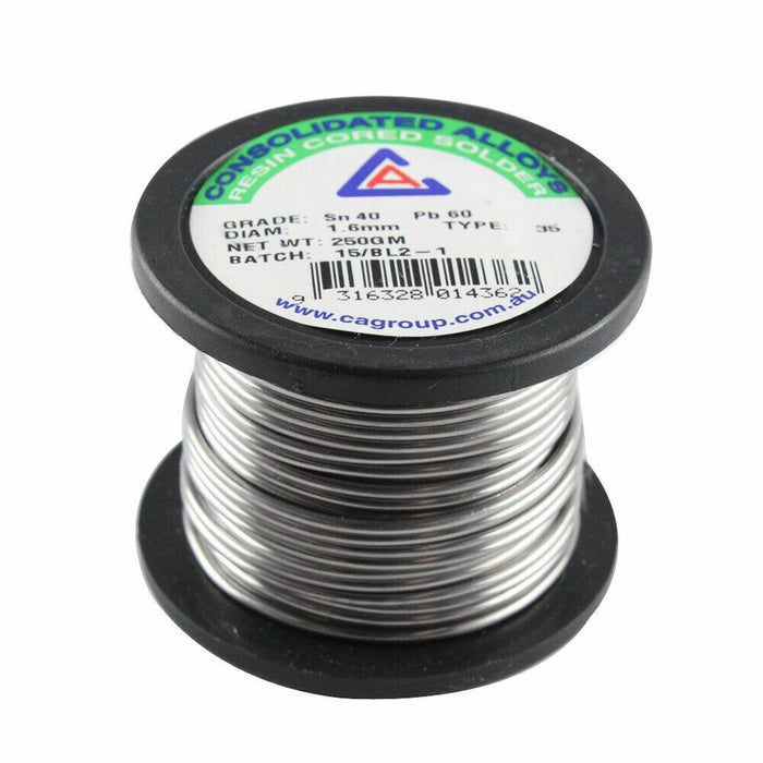 Resin Core Solder Roll 2.3mm Dia 40% Tin 60% Lead - 250g SRC250-2.3