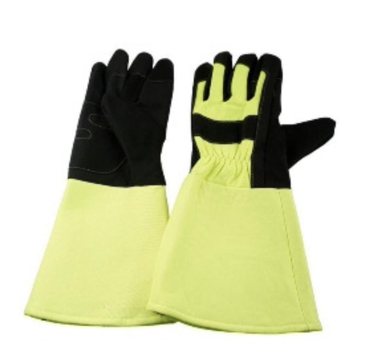 Gardening Gloves Women and Men Thron Proof Rose Pruning Cow Leather Glove M L XL