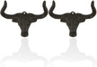 Metal Iron Retro Wall Hanging Mounted Bull Head Hook Storage Holder Hook Rack - FISHER DISCOUNT