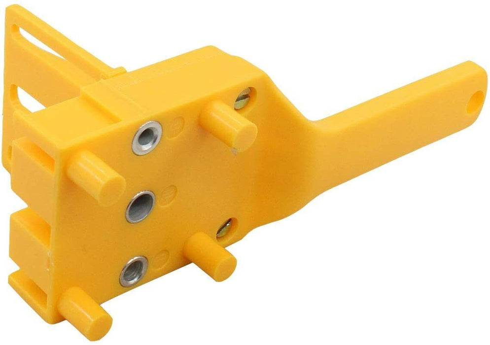 Handheld Woodworking Doweling Jig Drill Wood Guide Dowel Drilling Hole Saw Kit