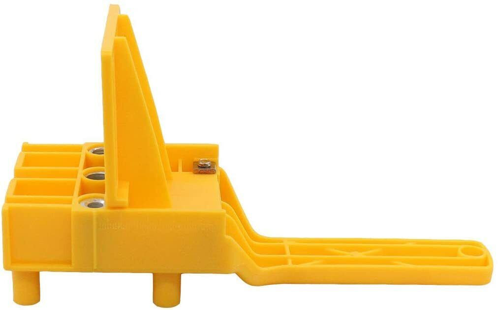 Handheld Woodworking Doweling Jig Drill Wood Guide Dowel Drilling Hole Saw Kit