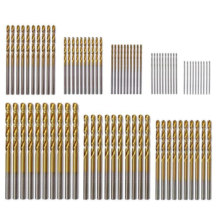 80pcs 1.5-3.2mm HSS Twist Drill Bits Steel Metric AU Stock