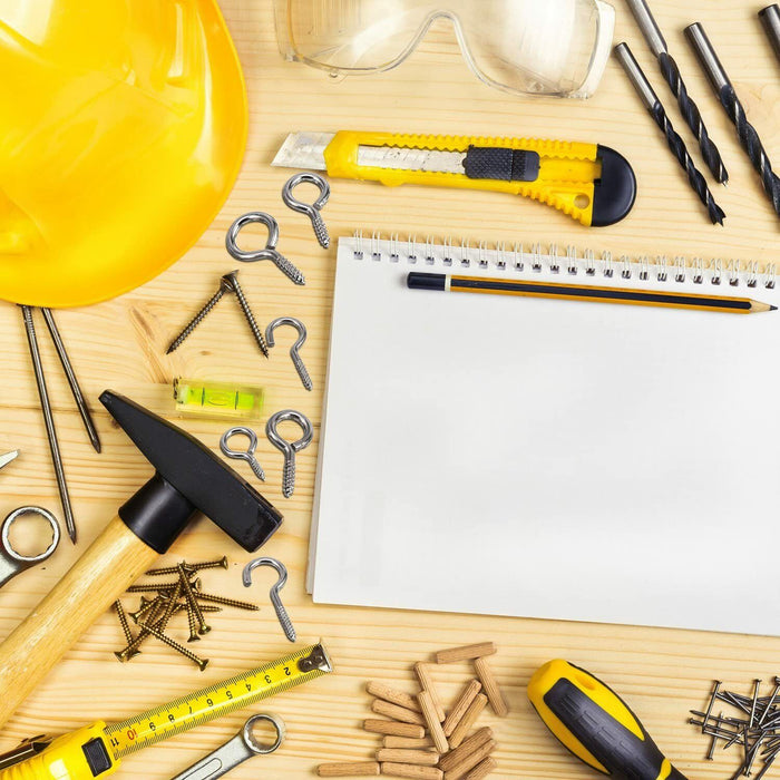 96PC WIRE HOOK & EYE BOLT ASSORTMENT GALVANISED STEEL SCREW IN EYELET BOLT HOOKS