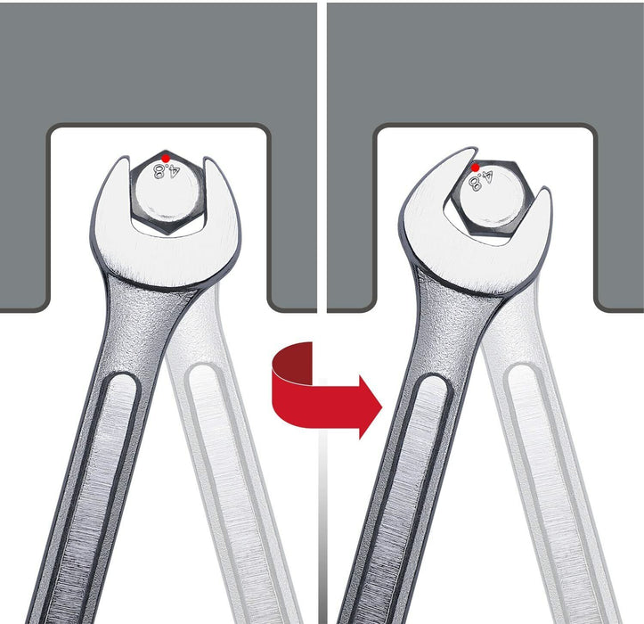 EUROTECH 24Pc Tradesman Quality Spanner Set 8-19mm/5/16-1" Made in Taiwan