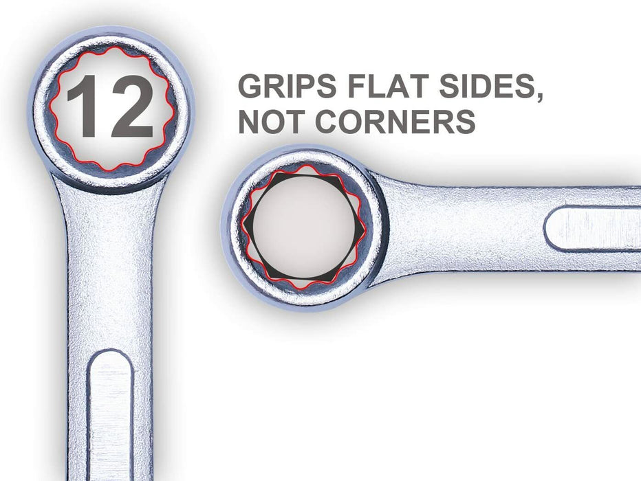 EUROTECH 24Pc Tradesman Quality Spanner Set 8-19mm/5/16-1" Made in Taiwan