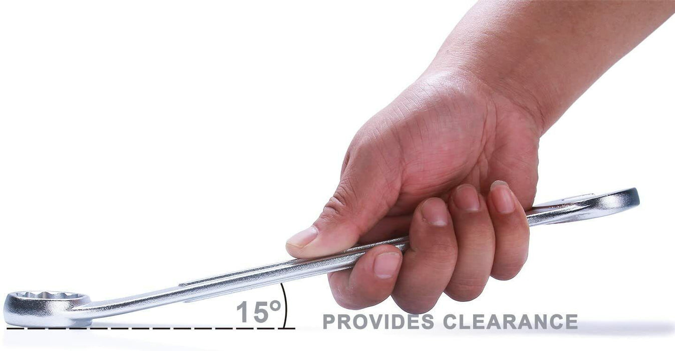 EUROTECH 24Pc Tradesman Quality Spanner Set 8-19mm/5/16-1" Made in Taiwan