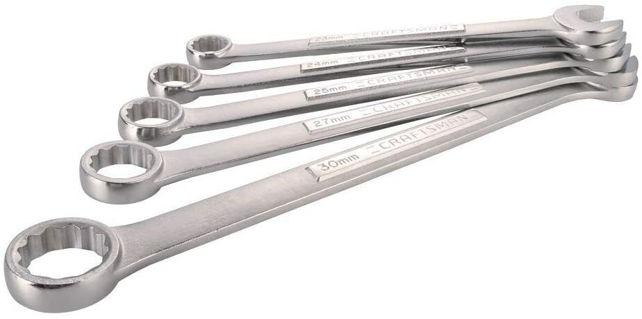 EUROTECH 7Pc Tradesman Quality Spanner Set CR-V Steel Made in Taiwan 22-32mm