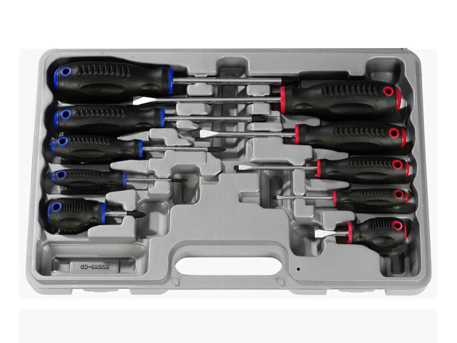 EUROTECH Tradesman Quality  8Pc Professional Screwdriver Set Made in Taiwan