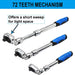 EUROTECH Tradesman Quality 1/4 3/8 1/2"Dr Flex Head Extendable Ratchet TAIWAN - FISHER DISCOUNT