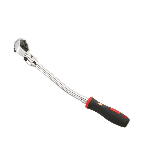 EUROTECH Tradesman Quality 1/4"Dr 72 Teeth  Uniflex Rotating Bent Handle Taiwan