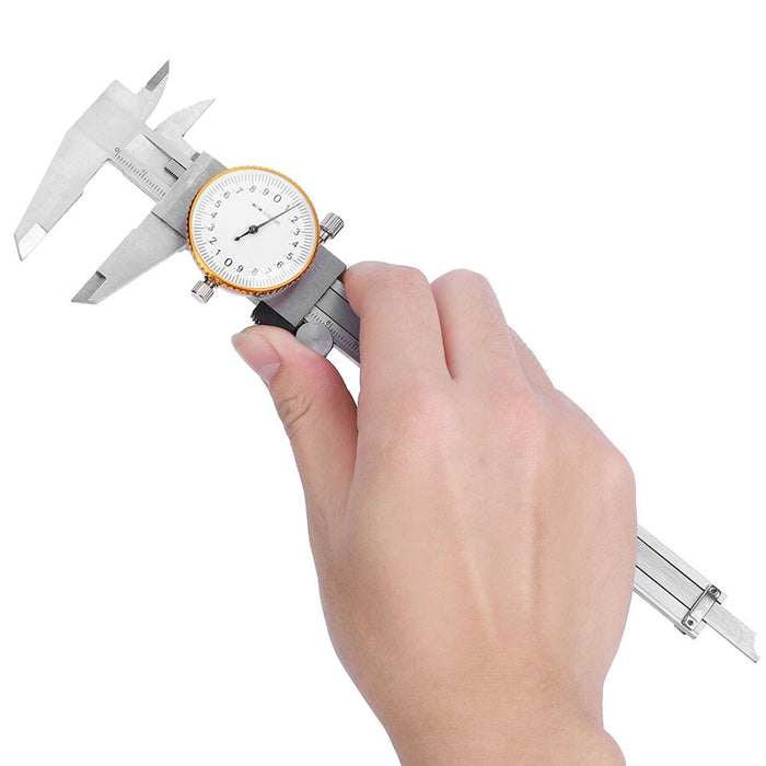Dial Calipers 0-150 Mm High Precision Stainless Steel Vernier  Measuring Tool