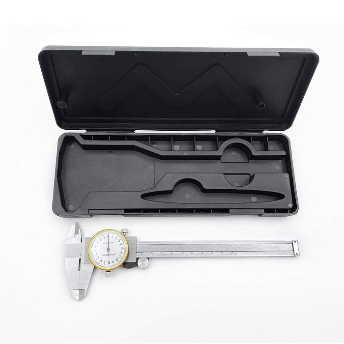 Dial Calipers 0-150 Mm High Precision Stainless Steel Vernier  Measuring Tool
