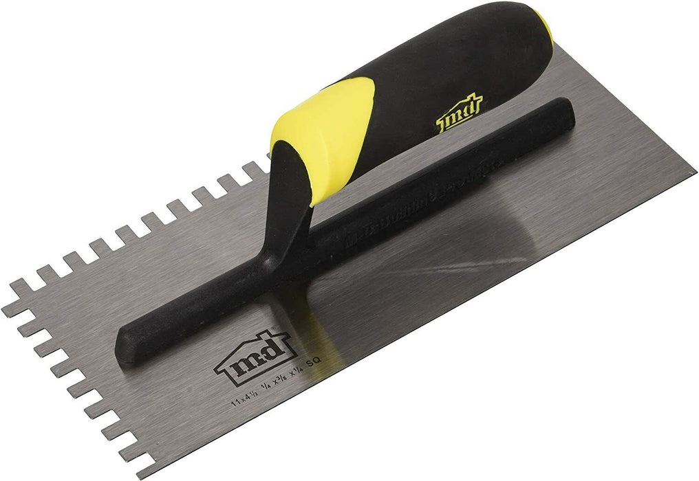 Force PRO 10mm Carbon Steel Notched Plaster Trowel Render Rendering Plaster