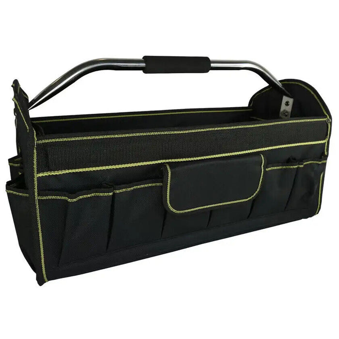 500 x 230 x 270mm Tool Bag Wide Open-Top Black Foldable Portable Storage Handy