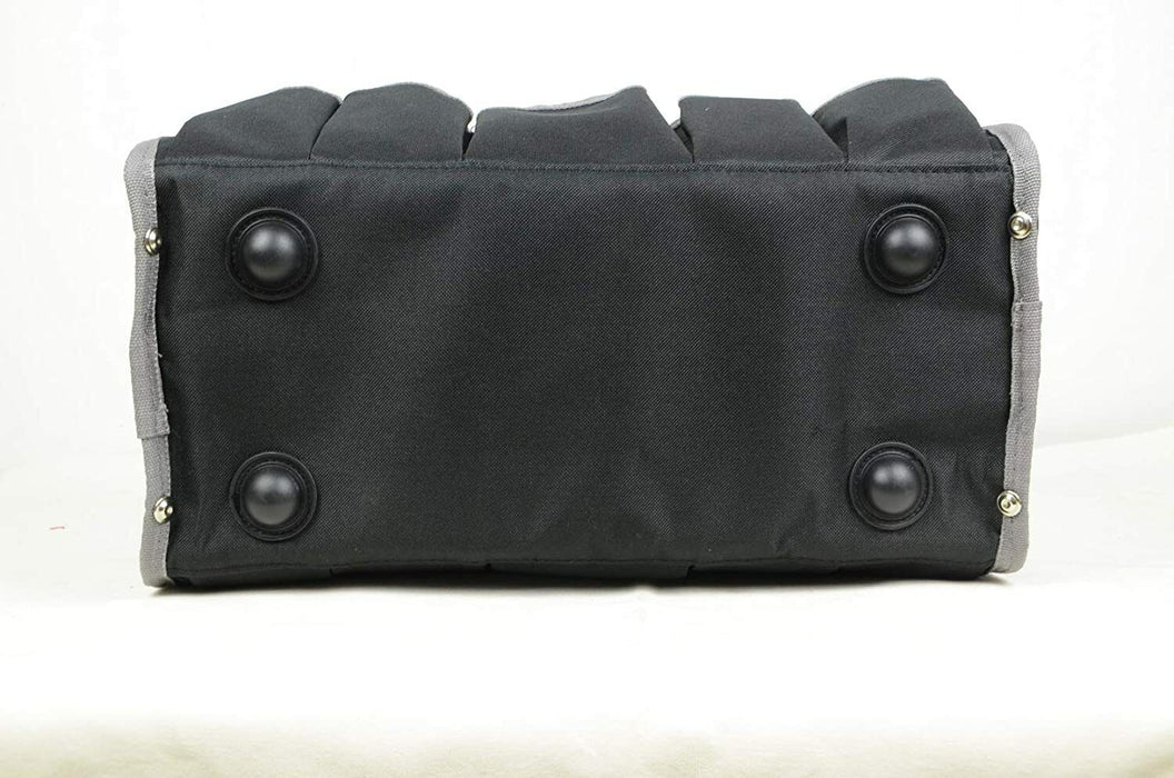 500 x 230 x 270mm Tool Bag Wide Open-Top Black Foldable Portable Storage Handy