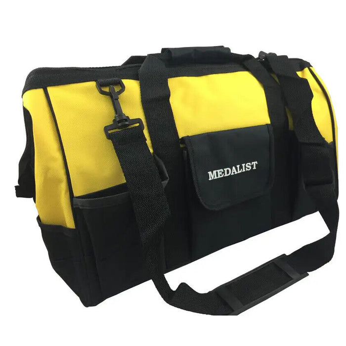 Force PRO 440 x 255 x 250mm HEAVY DUTY 27 Pocket Tool Bag Electrician Organiser