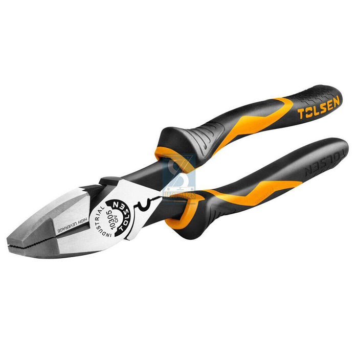 Force PRO 200mm High Leverage Diagonal Side Cutter Cutters Cutting Pliers - FISHER DISCOUNT