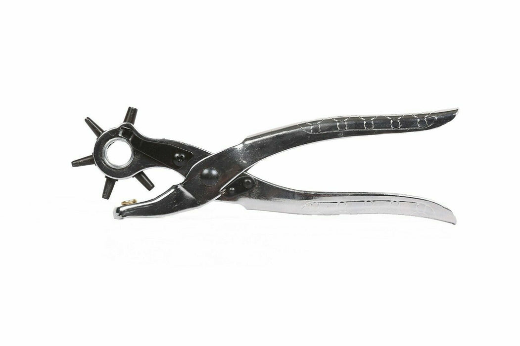 Leather Belt Eyelet Hole Punch Plier Puncher Craft Hand Tool 2-5mm Silver AU