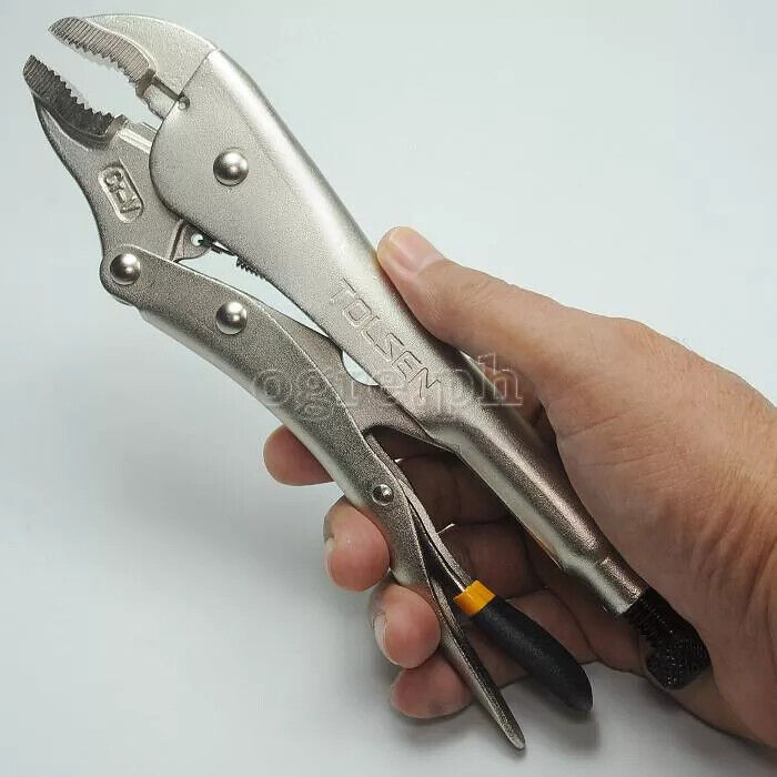 Force PRO Locking Pliers Jaw Grip Vice Rubber Handle Fast Release Clamp Weld