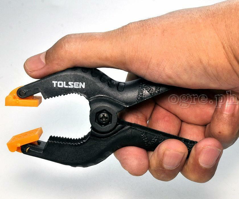 Heavy Duty Hard Plastic Spring Clamps Set Quick DIY Tools Grip Clips Nylon 3" 4"