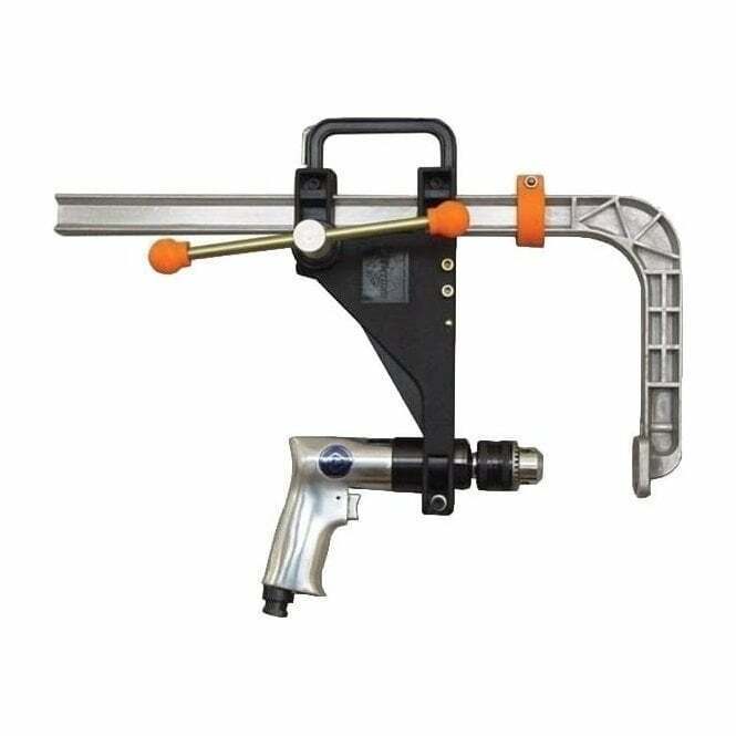 Clamp Electric Drill Press Stand Work Station Drill Guide 43mm Collar Hand Held