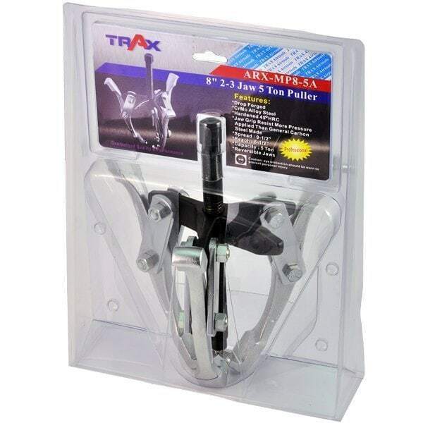 TRAX HD Bearing Gear Hub Puller Remover Reversible Jaw Separator Made in Taiwan