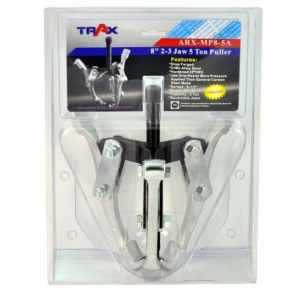 TRAX HD Bearing Gear Hub Puller Remover Reversible Jaw Separator Made in Taiwan