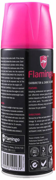FLAMINGO Carb Choke Carby Cleaner Kemmie Carburetor Linkeage Cleaning Spray 450m