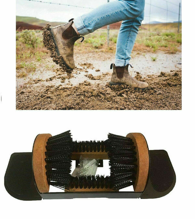 Heavy Duty Medalist Boot Scrubber shoes Cleaning Brush & Scraper Brush