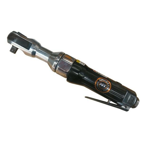 Kawasaki 3/8 1/2" Drive Mini Air Ratchet Rattle Gun  Heavy Duty MADE IN JAPAN
