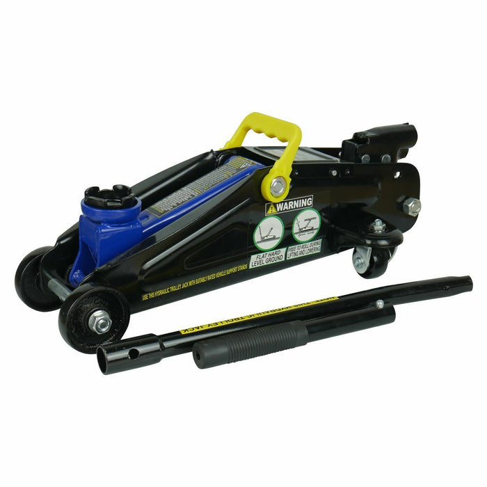 1800KG Low Profile Car Hydraulic Trolley Floor Jack Pump Quick Lift 140-387mm