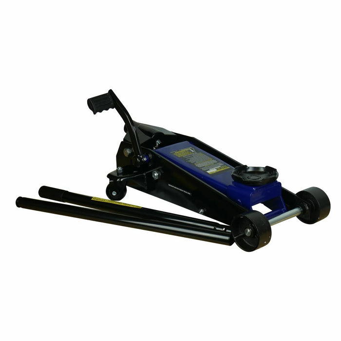 2500KG Low Profile Hydraulic Car Trolley Floor Jack Pump Quick lift 145-500MM