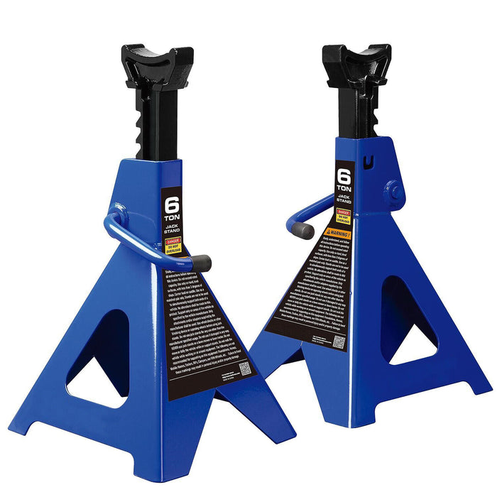 2000-8000KG Jack Stands Pair (2-8 Tonne) Car | Caravan | Truck | SUV | 4WD