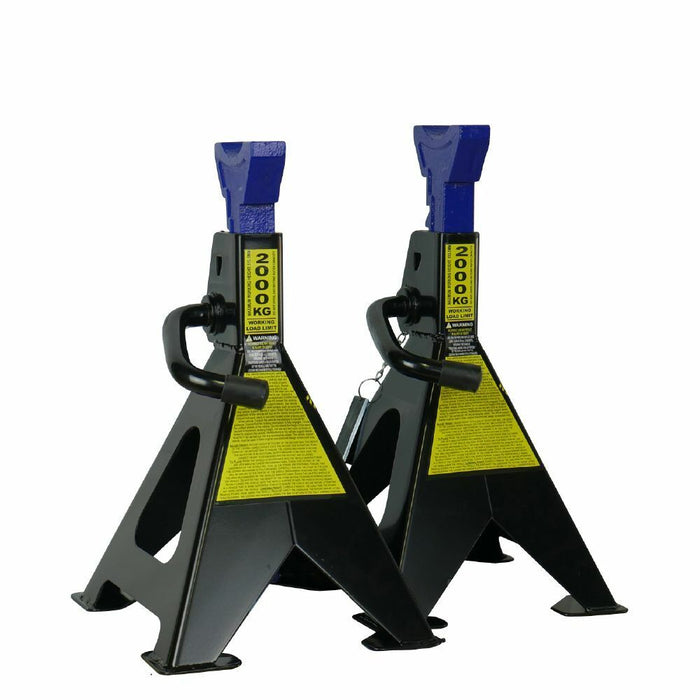 2000-8000KG Jack Stands Pair (2-8 Tonne) Car | Caravan | Truck | SUV | 4WD