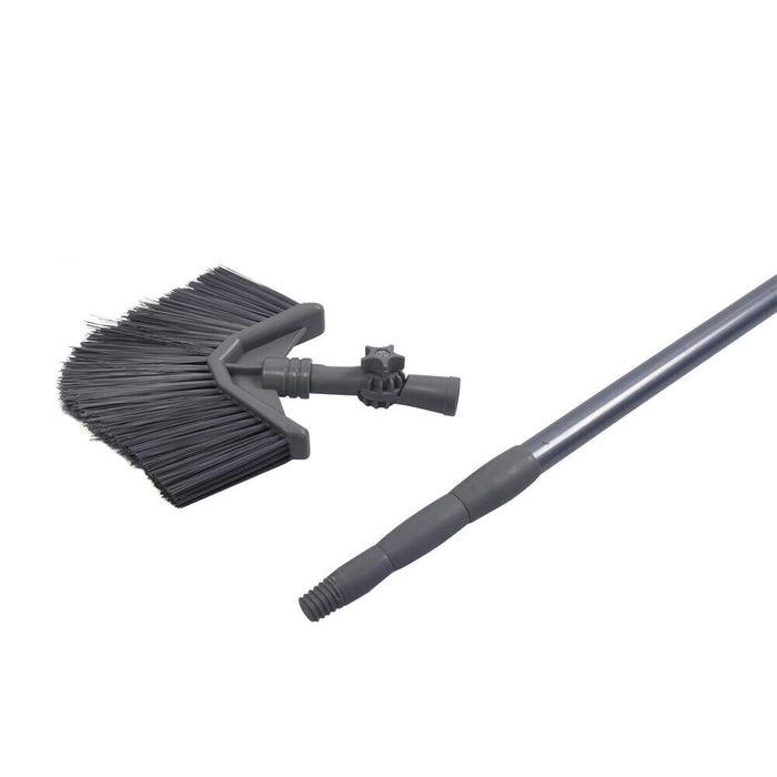800-1350mmCobweb Broom Extendable Telescopic Handle Interior Exterior Brush Head