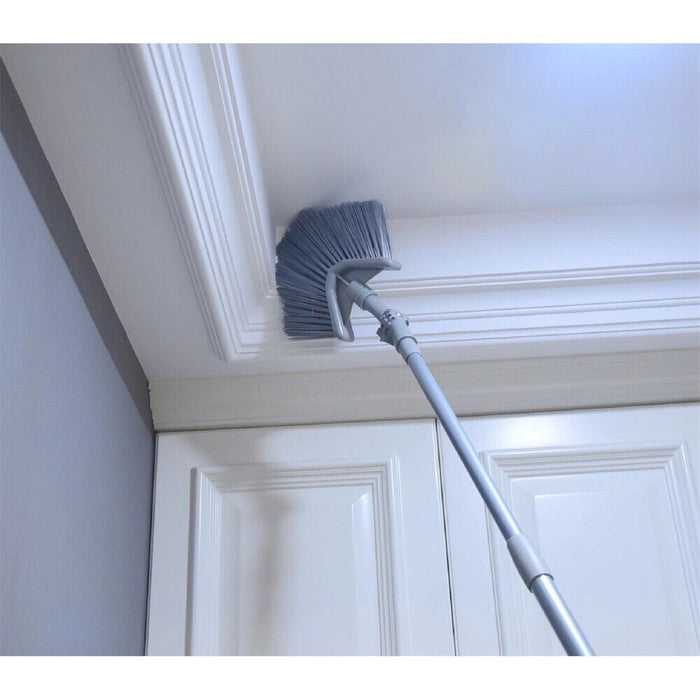 800-1350mmCobweb Broom Extendable Telescopic Handle Interior Exterior Brush Head