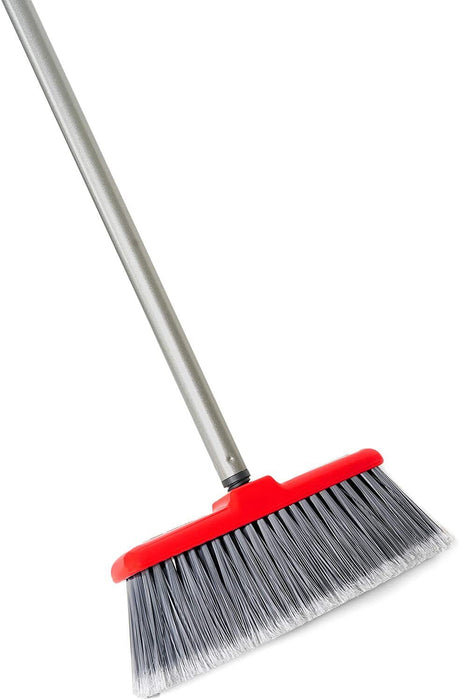300mm Broom Long Handle Soft Bristle Dust Dirt Indoor OUTDOOR Cleaner Sweeper