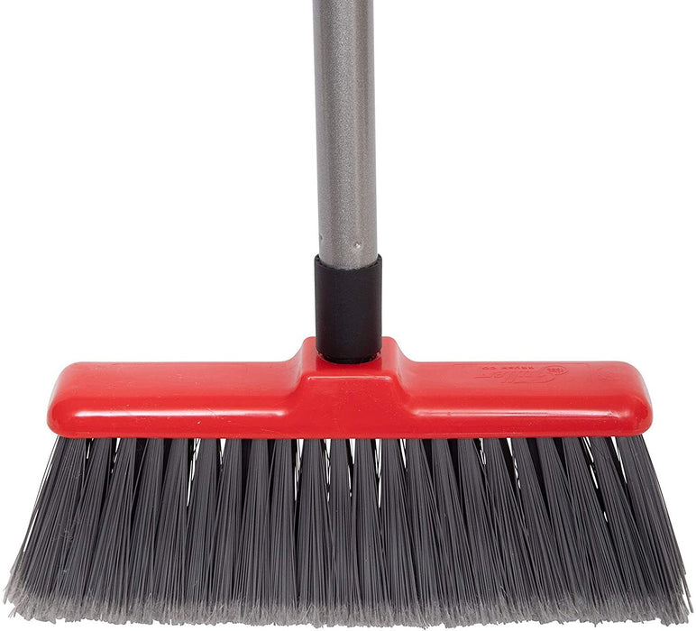 300mm Broom Long Handle Soft Bristle Dust Dirt Indoor OUTDOOR Cleaner Sweeper