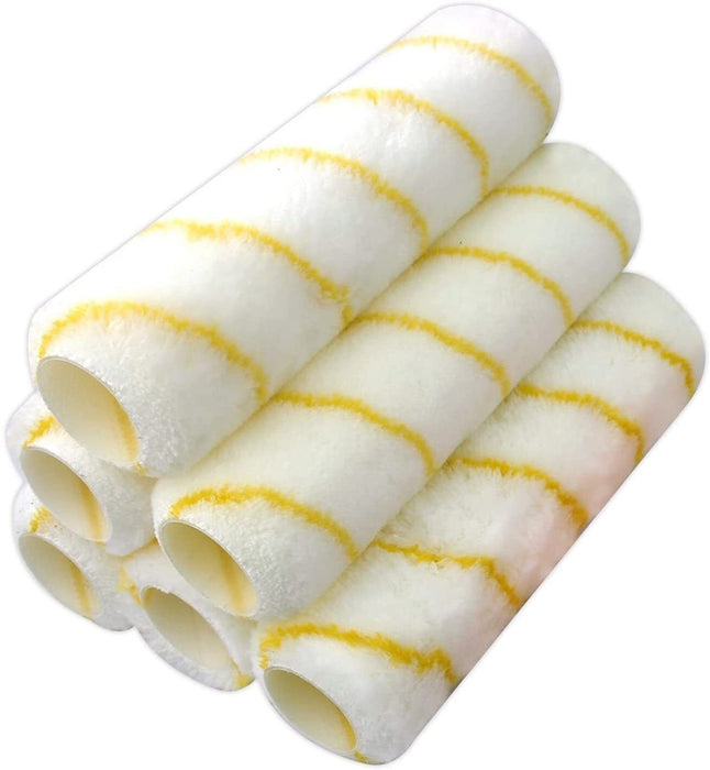 Force PRO 6PCE 230MM X 9MM Roller Covers / Uni-Pro High Tech Micro-Fibre Rollers
