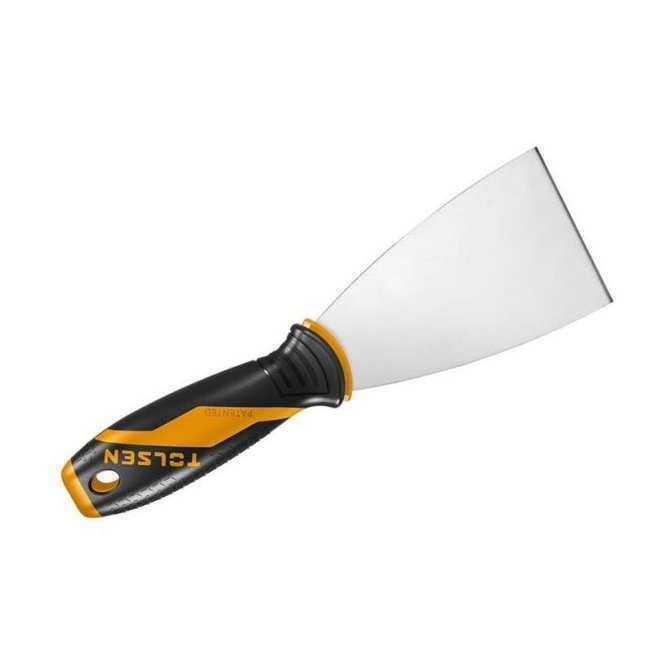 TOLSEN Putty Knife Scraper Wall Shovel Carbon Steel Plastering Knife 30-100mm