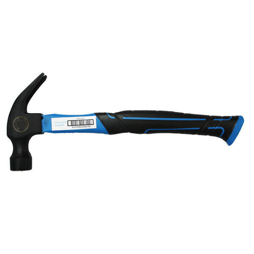 Claw Hammer Fibreglass Heavy Duty All Purpose Soft Grip Strong DIY 680g 24oz - FISHER DISCOUNT