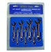 14PC STUBBY PRO SPANNER WRENCH SETCR-V PROFESSIONAL Metric  SAE 10-19mm 3/8”-3/4 - FISHER DISCOUNT