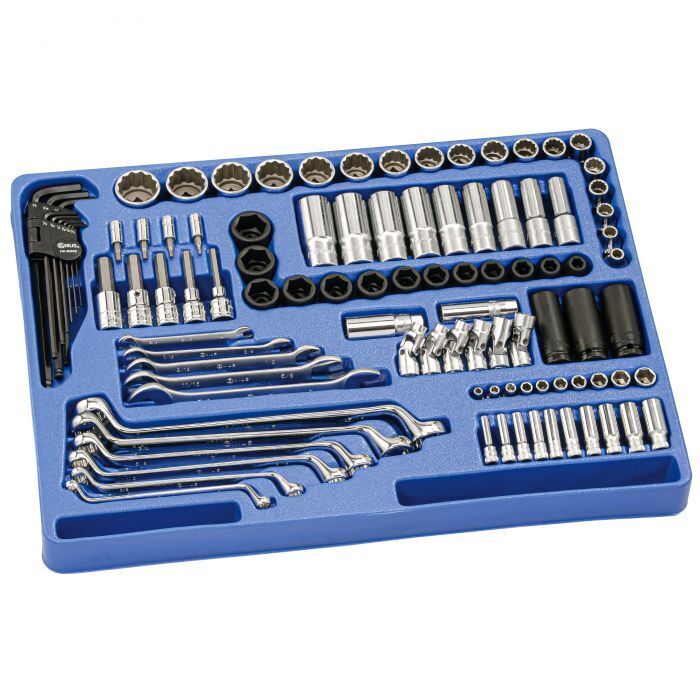 Genius Tools 548 Piece 1/4″ & 1/2″ Dr Metric & SAE Ultimate Tool Set MADE TAIWAM