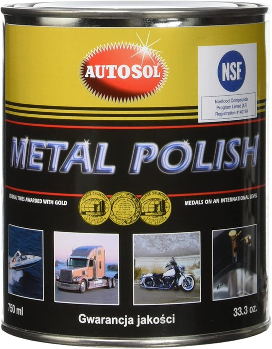 Autosol Metal Polish 1kg Tub Bulk Economy Pack Made in Germany #1100