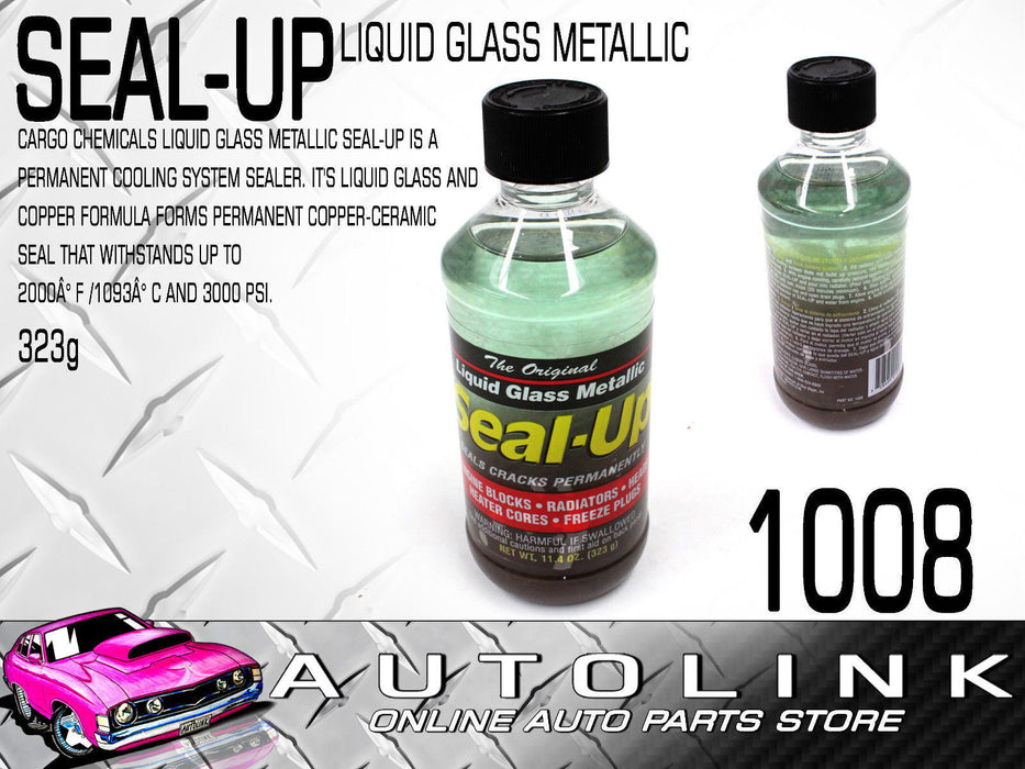 Blue Magic Liquid Glass Metallic Seal Up Cooling System Repair Radiator Sealant