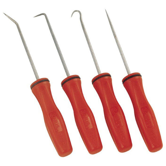 Genius Tools 301043 4pce MINIATURE PICK & HOOK SET MADE IN TAIWAN