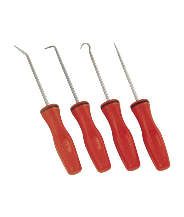 Genius Tools 301043 4pce MINIATURE PICK & HOOK SET MADE IN TAIWAN