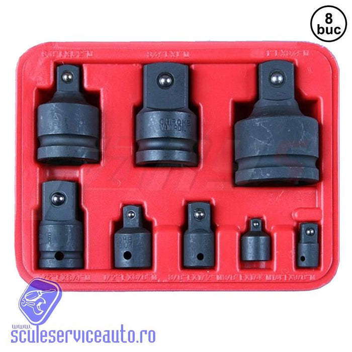 Genius Tools Impact Adapter 1/2"F x 3/4"M 1/2"F x 3/8"M 1"F x 1-1/2"M 1" F x 3/4