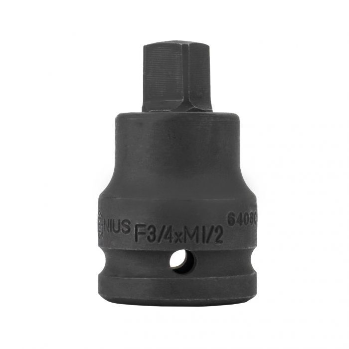 Genius Tools Impact Adapter 1/2"F x 3/4"M 1/2"F x 3/8"M 1"F x 1-1/2"M 1" F x 3/4